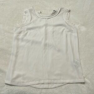 J crew sleeveless blouse